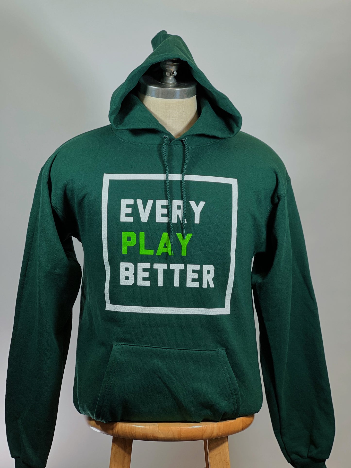 EVERY PLAY BETTER Hoodie -- ($5 will donated to NaKoa/ UH FOOTBALL) no