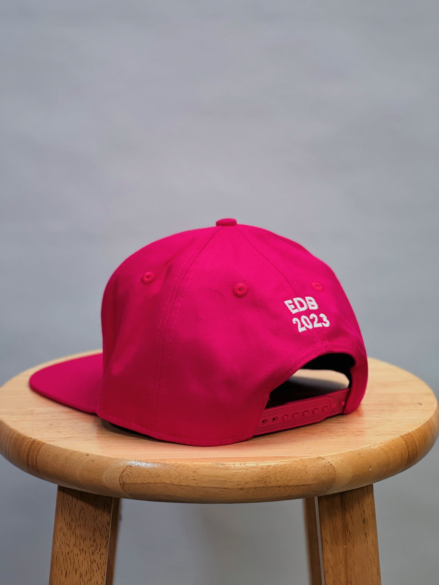 Pink w/ White Every Day Better Logo Snapback Hat