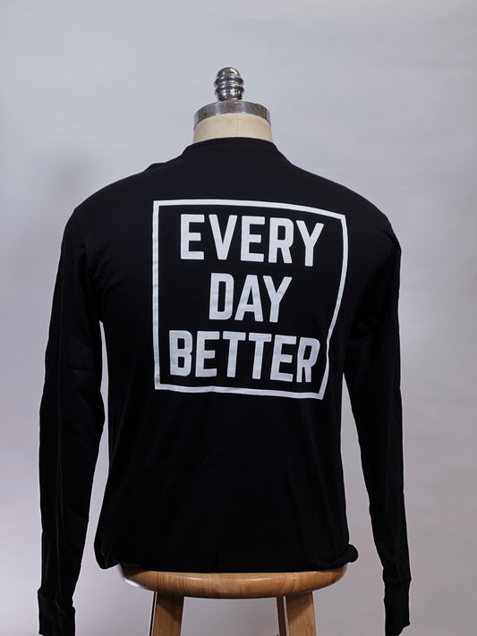 Black “Better” Long Sleeve Tee