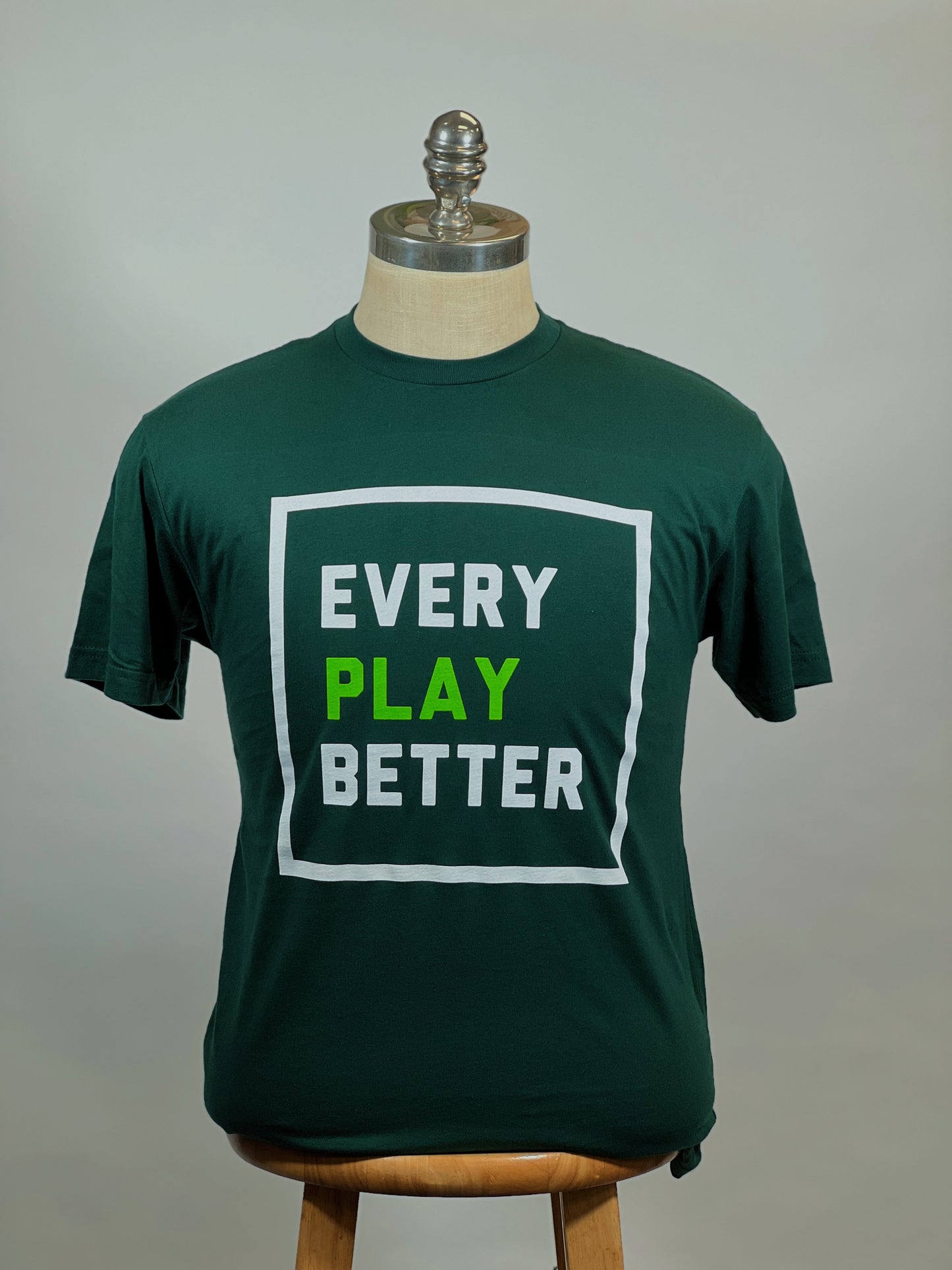 EVERY PLAY BETTER Box Logo "HAWAII" Tee ($5 will be donated to Nakoa/UH football)