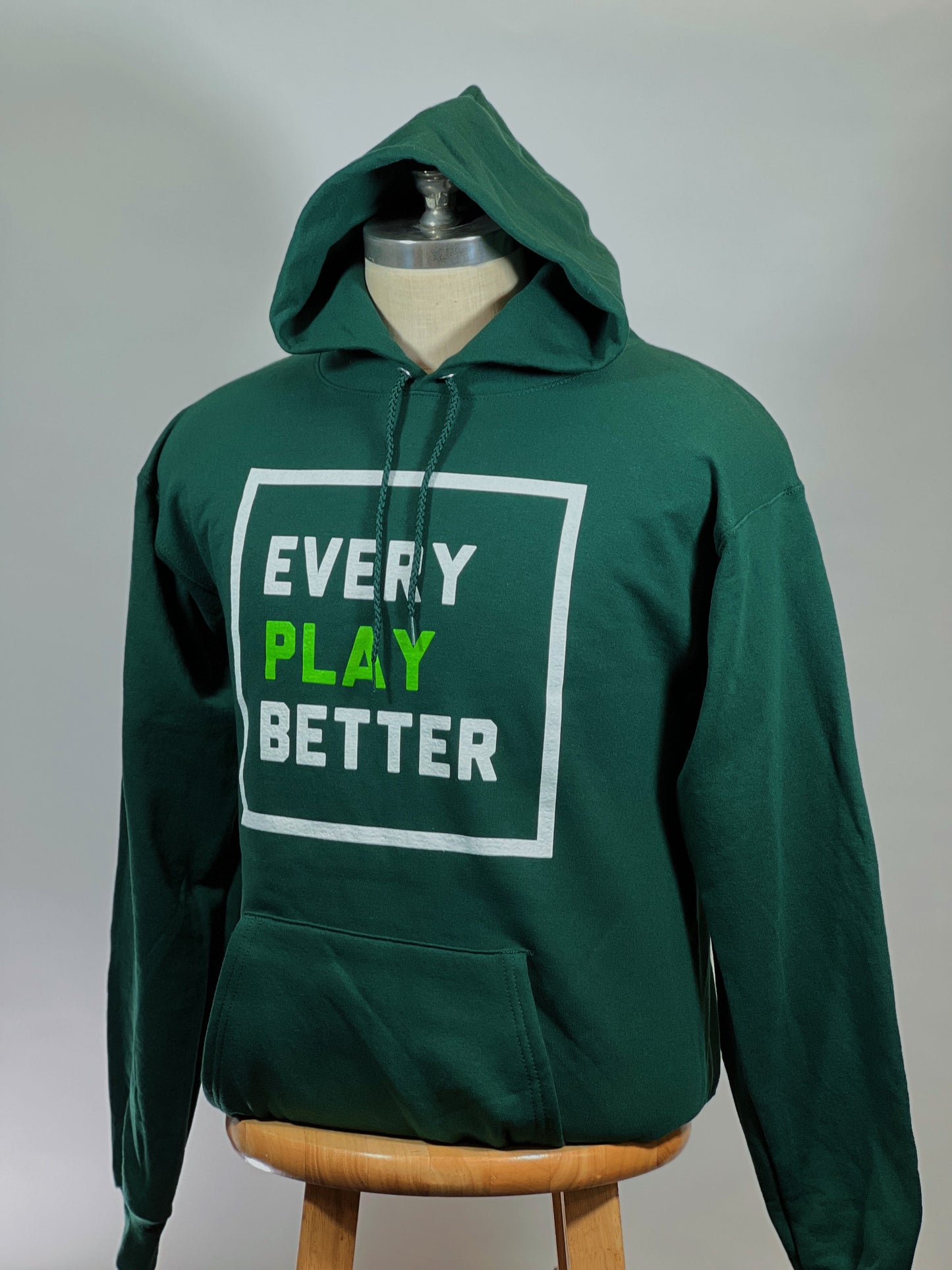 EVERY PLAY BETTER Hoodie -- ($5 will donated to NaKoa/ UH FOOTBALL) no