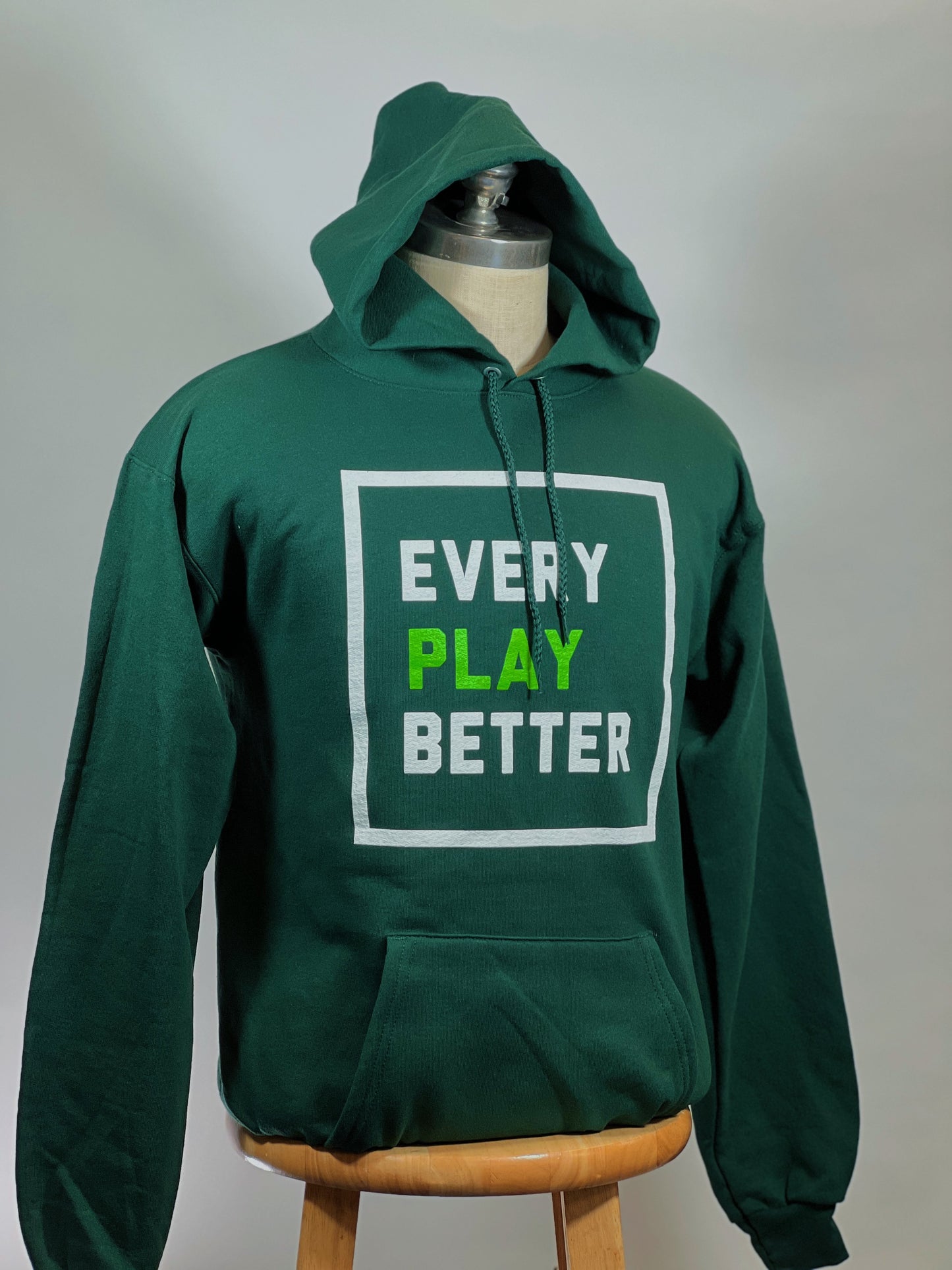 EVERY PLAY BETTER Hoodie -- ($5 will donated to NaKoa/ UH FOOTBALL) no
