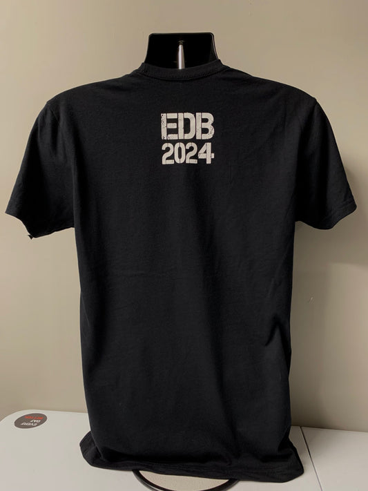 EVERY DAY STRONG TEE ( BLK/GREY)