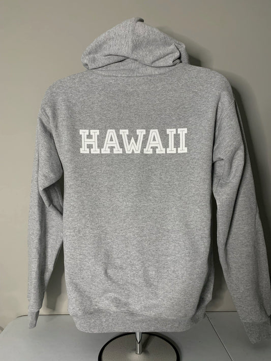 EVERY DAY ALOHA HEATHER GREY HOODIE