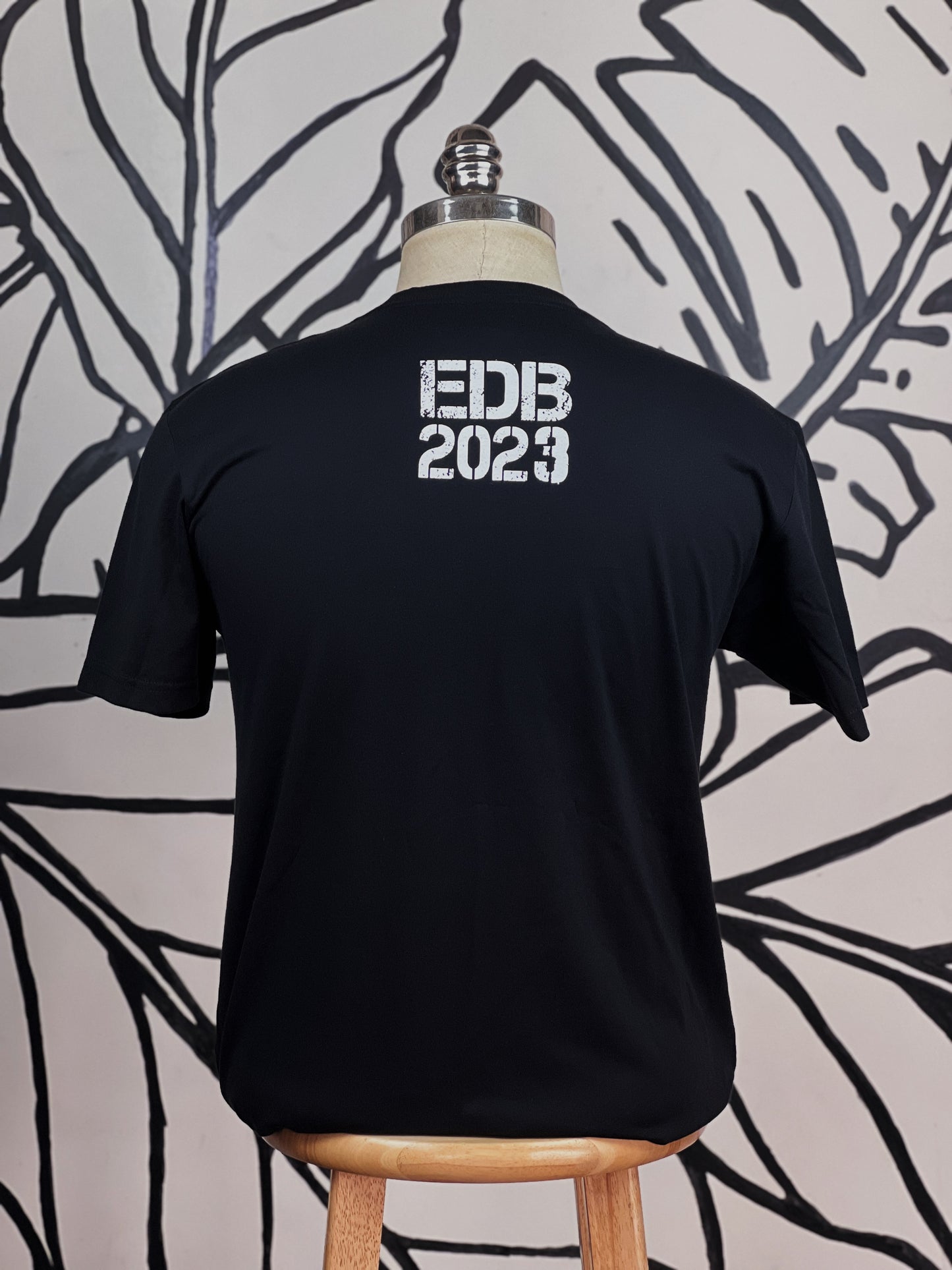 Black Every Day Better Script Tee