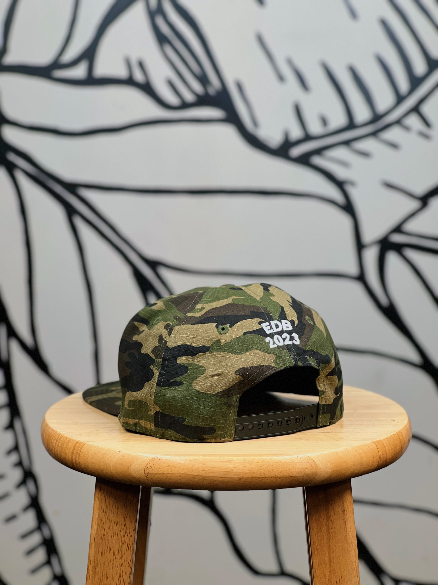 Camo Every Day Better Logo Snapback Hat