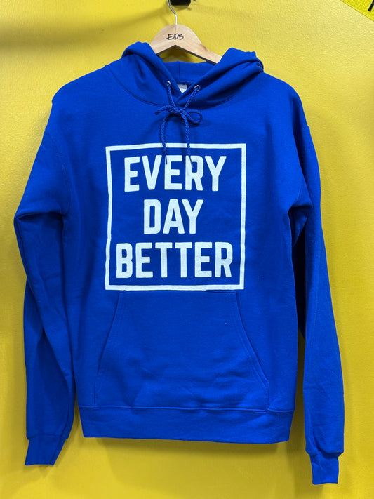 ROYAL BLUE "MOTIVATION" HOODIE