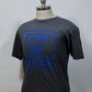 HVY MTL Grey w/ Royal Blue Every Day BETTER Box Logo Tee