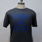 HVY MTL Grey w/ Royal Blue Every Day BETTER Box Logo Tee