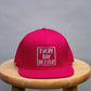 Pink w/ White Every Day Better Logo Snapback Hat