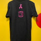 BREAST CANCER AWARENESS : BLK/pink "better " tee collab @meanhawaii 🩷