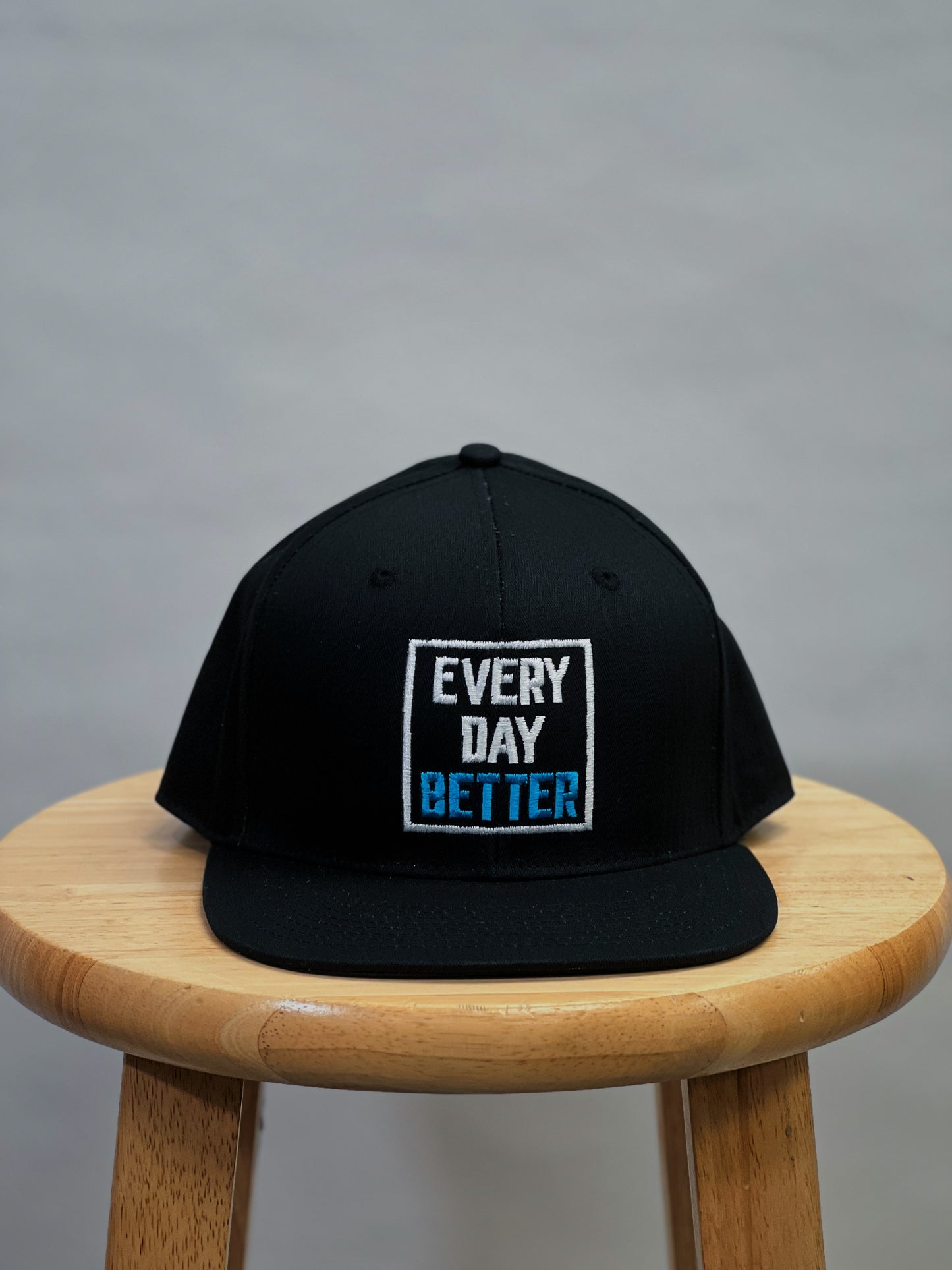 Blue w/ Black Every Day Better Logo Snapback Hat