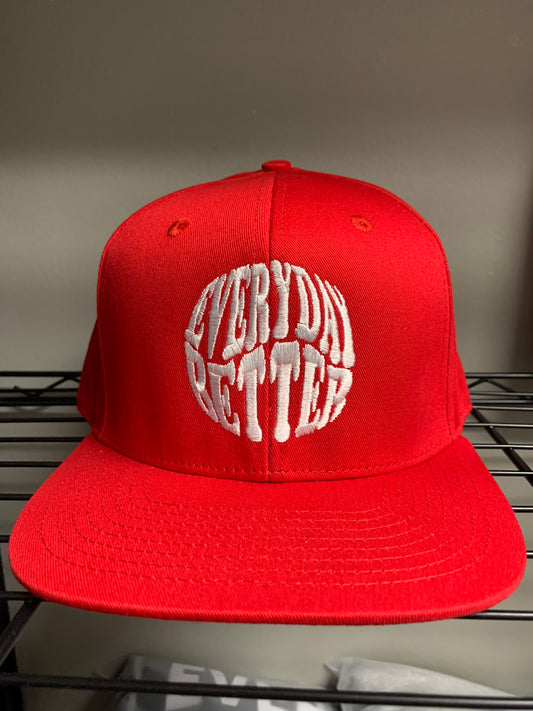 RED CIRCLE LOGO SNAPBACK HAT