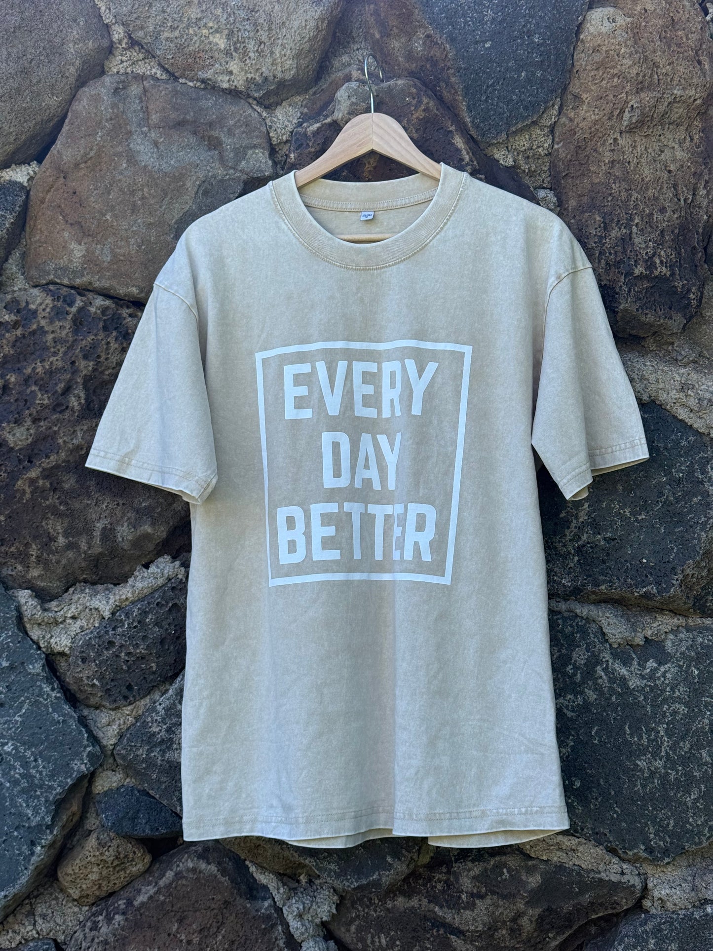 OVERSIZED HEAVY WEIGHT TEE (vintage wash)