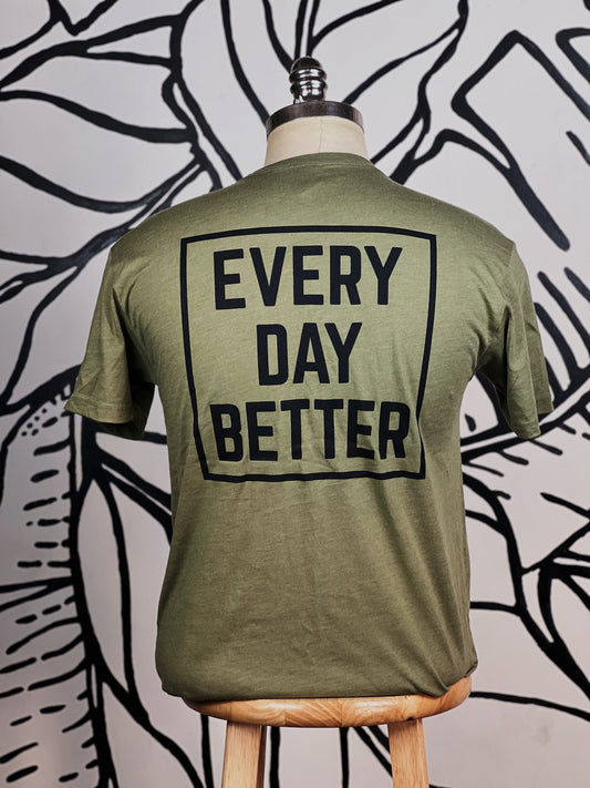Olive/OD Green “Better” Tee