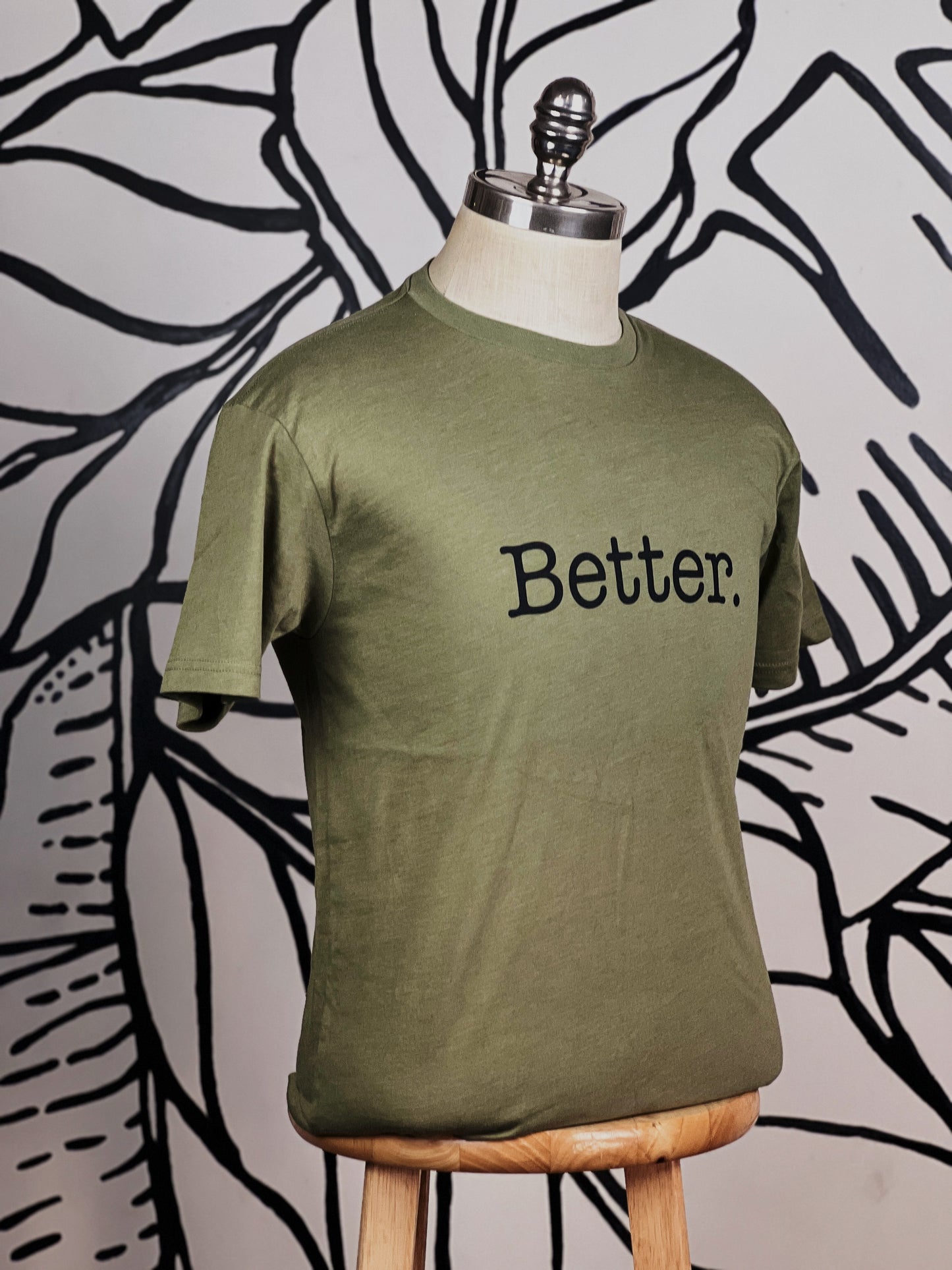 Olive/OD Green “Better” Tee