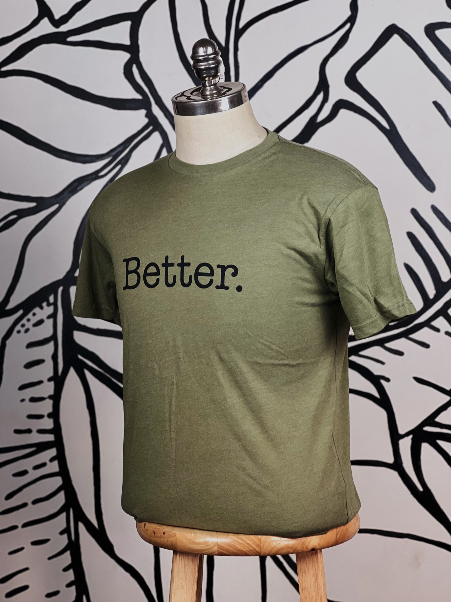 Olive/OD Green “Better” Tee